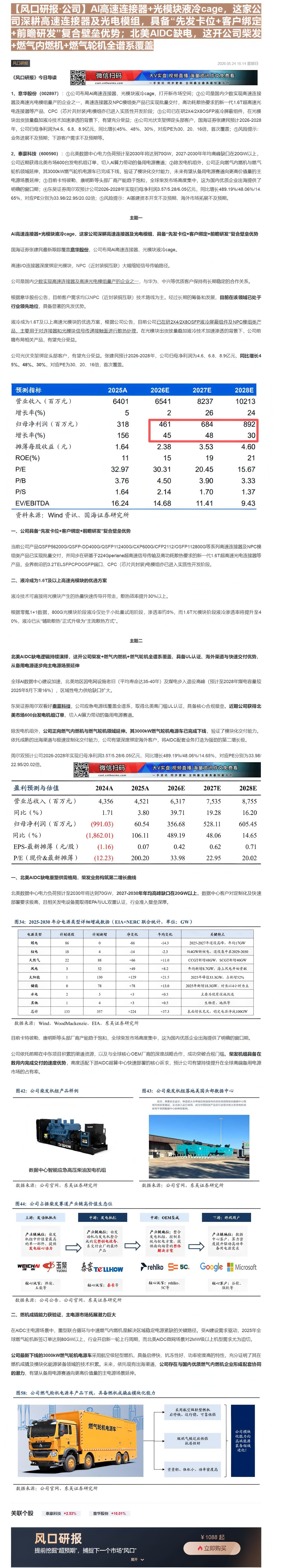 【财联VIP专栏】【风口研报·公司】AI高速连接器+光模块液冷cage，这家公司深耕高速连接器及光电模组，具备“先发卡位......