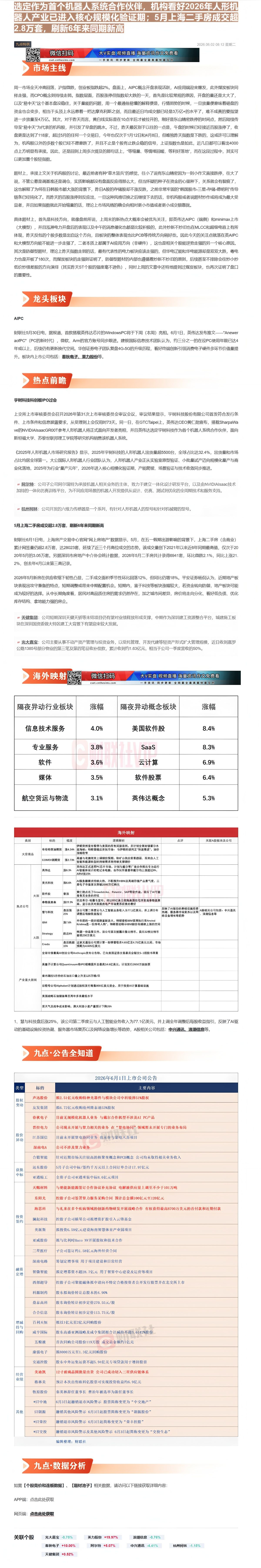 【财联VIP专栏】【九点特供】73天！宇树科技科创板IPO过会，叠加英伟达选定作为首个机器人系统合作伙伴，机构看好202......