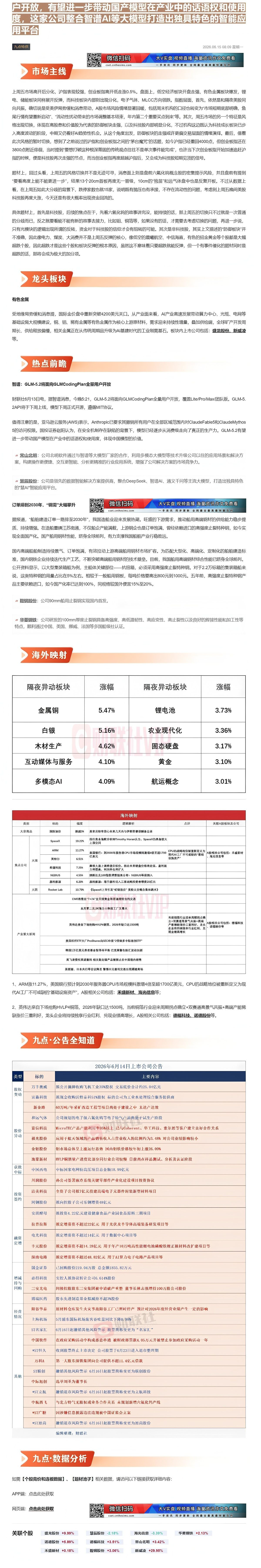 【财联VIP专栏】【九点特供】智谱GLM-5.2将面向GLM Coding Plan全量用户开放，有望进一步带动国产模型......
