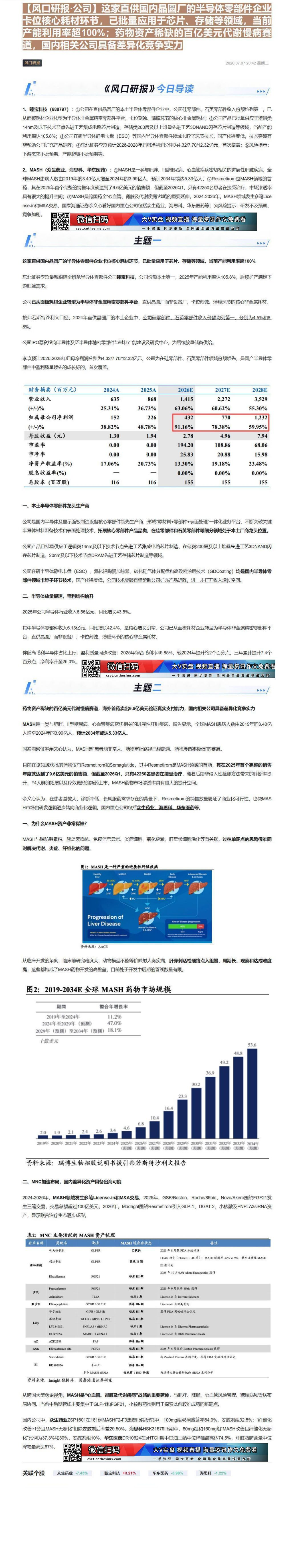 【财联VIP专栏】【风口研报·公司】这家直供国内晶圆厂的半导体零部件企业卡位核心耗材环节，已批量应用于芯片、存储等领域，......